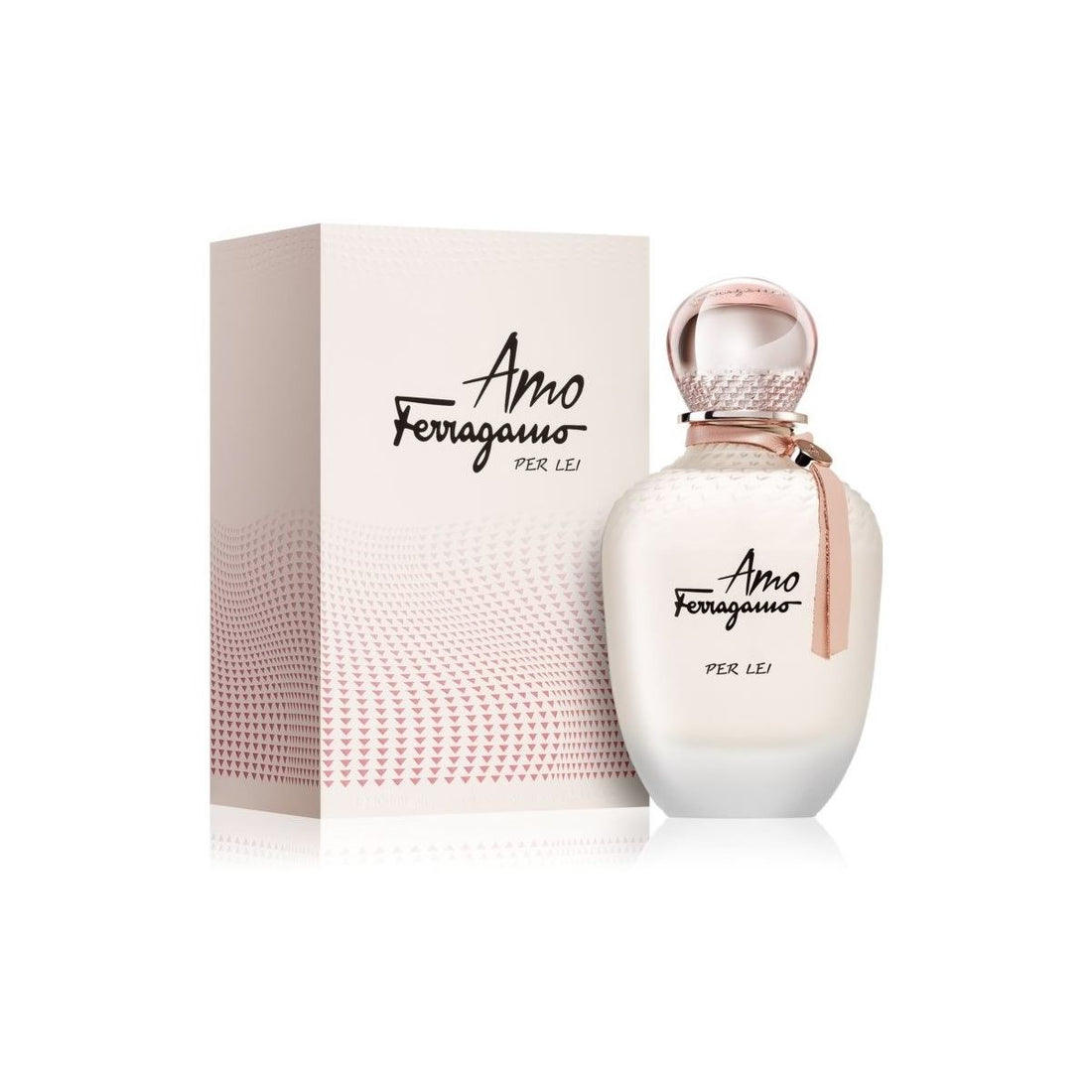 a bottle of perfume next to a box