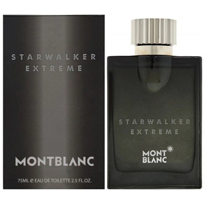 a bottle of mont blanc star walker extreme