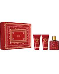 Versace Eros Flame (W) EDP 50ml + SG 50ml + ASL50ml Giftset (New)